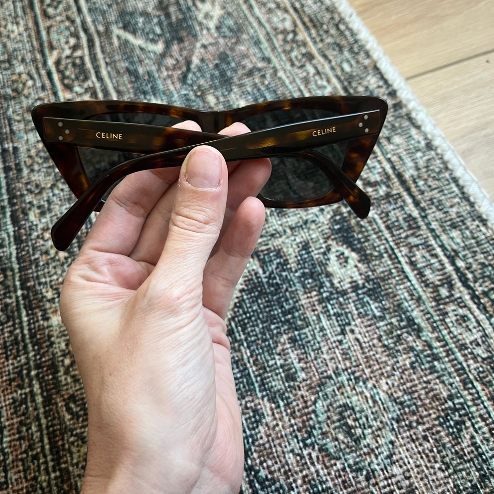 Celine Tortoise Shell Designer Sunglasses